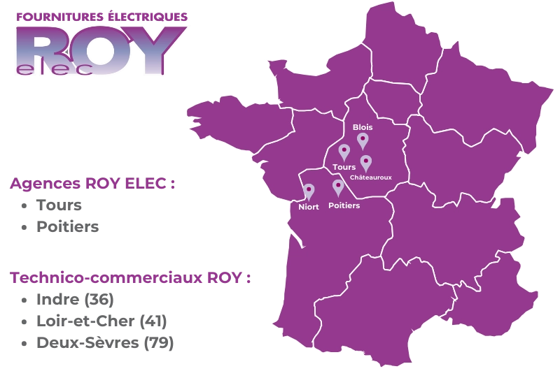 Distributeur matériel électrique professionnel Tours, Distributeur matériel électrique professionnel Poitiers, Distributeur matériel électrique professionnel Châteauroux, Distributeur matériel électrique professionnel Blois, Distributeur matériel électrique professionnel Niort